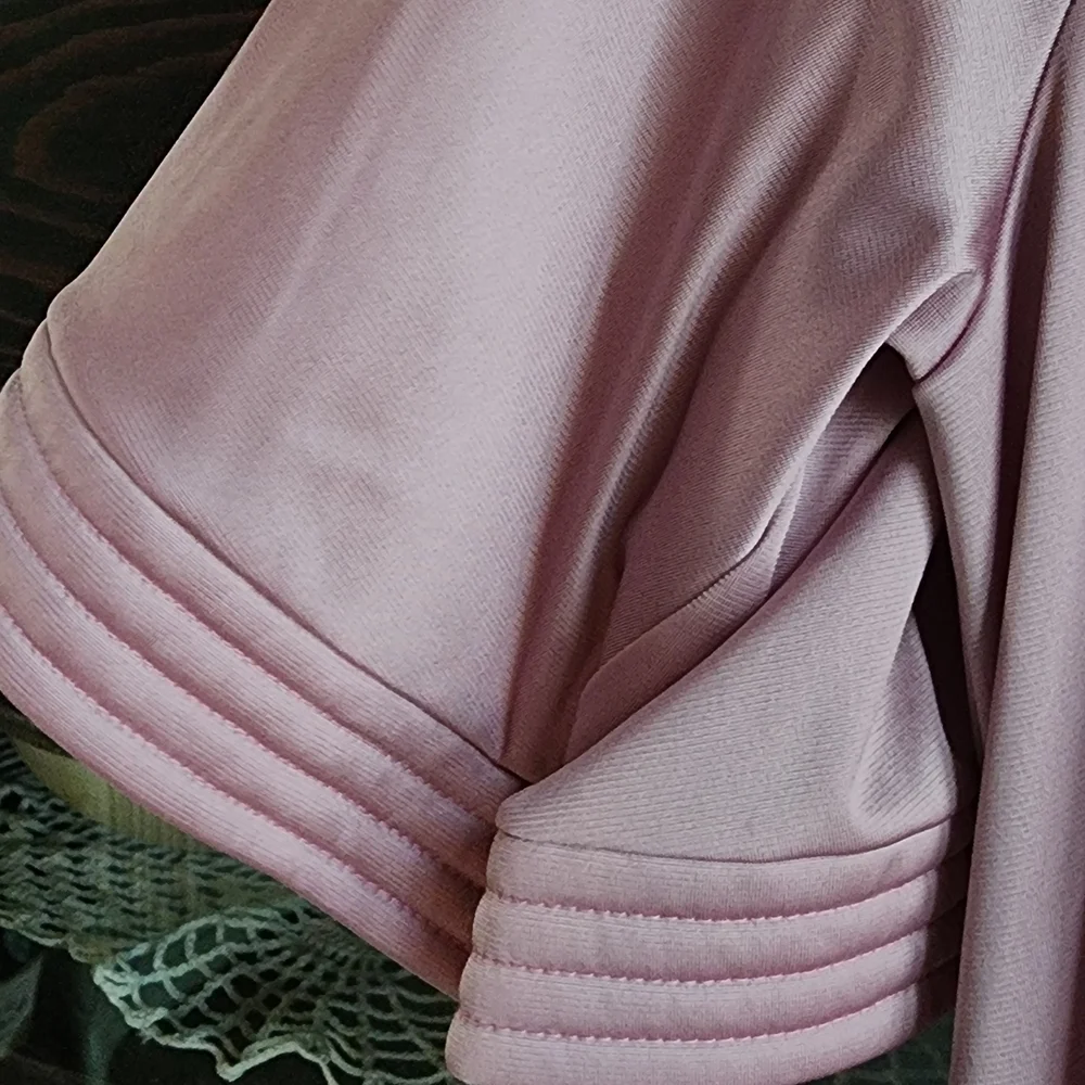 Vanity Fair Mauve Short Sleeve Robe